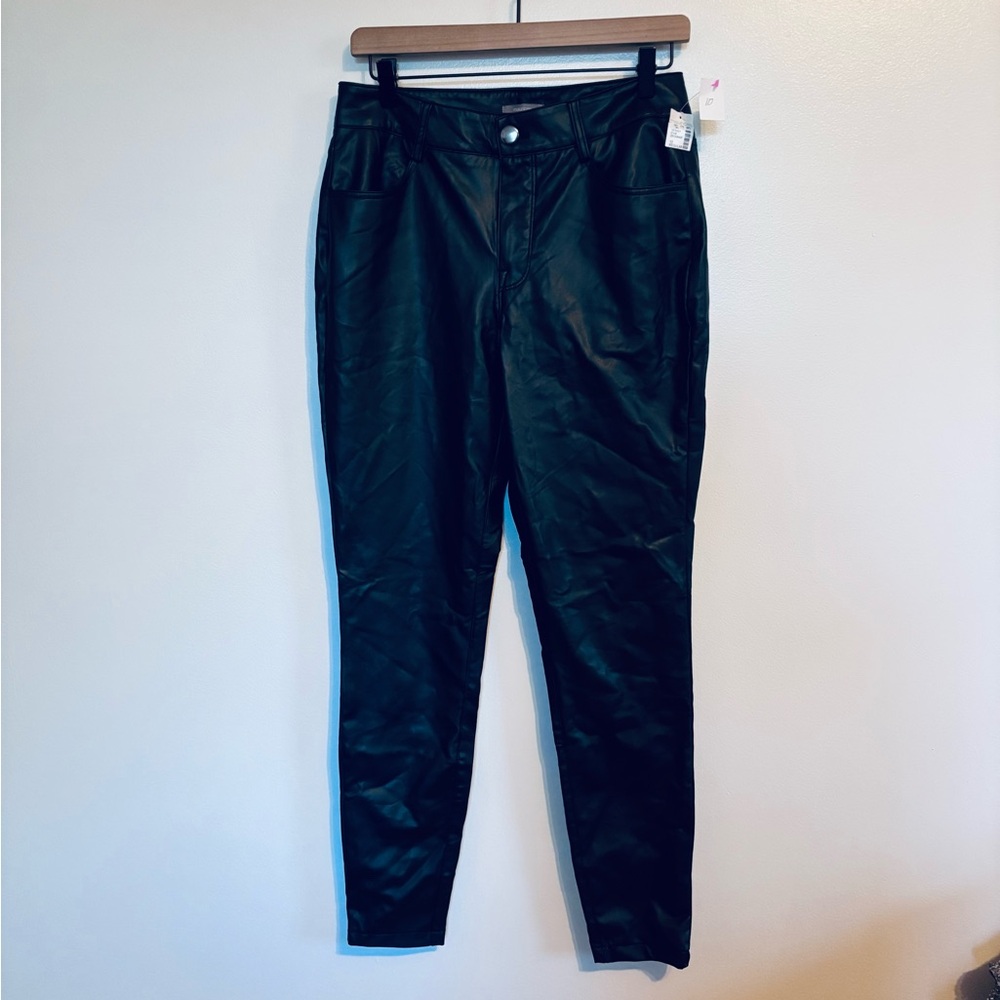 NWT Maurice pleather faux leather pants size 10 regular